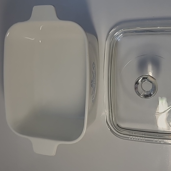 #1)Vintage corningware blue cornflower p-4-BRectangle Casserole dish w/ pyr… - Picture 3 of 6